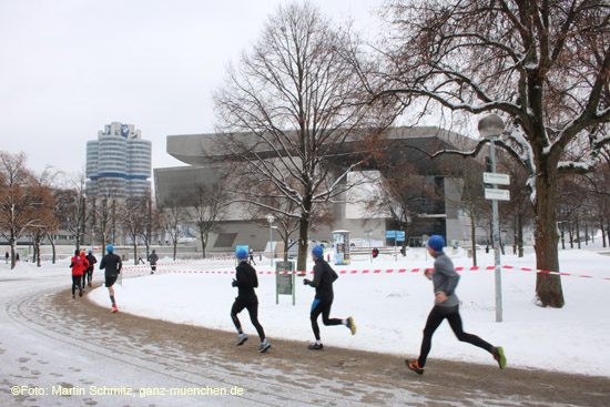 2. Winterlauf 2017 am 08.01.2017 über 15 km durch den Olympiapark (©Foto. Martin Schmitz)